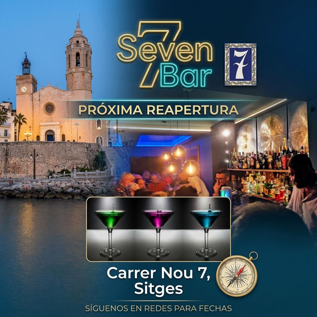 Proxima reapertura 7 Lounge Sitges